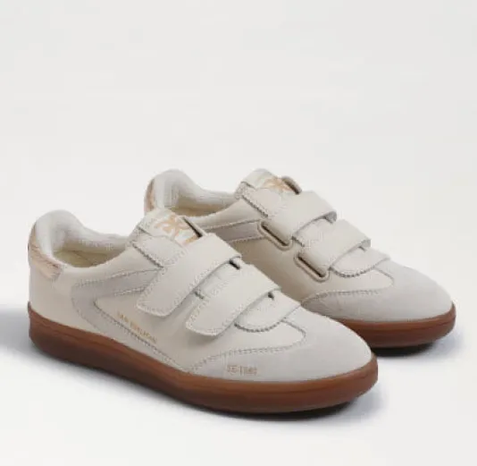 The Velcro Sneaker in Ivory White