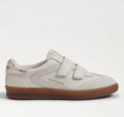 The Velcro Sneaker in Ivory White