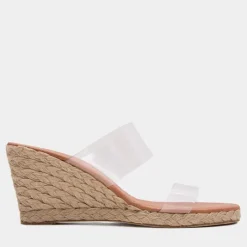 The Vinyl Espadrille in Clear