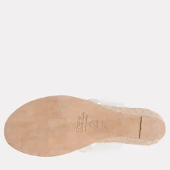 The Vinyl Espadrille in Clear