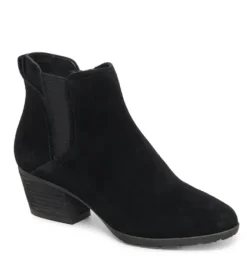 The Waterproof Gored Ankle Bootie in Black