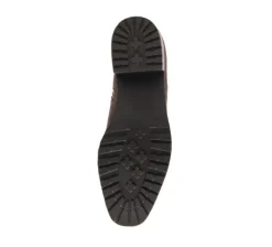 The Waterproof Side Zip Ankle Bootie in Brown