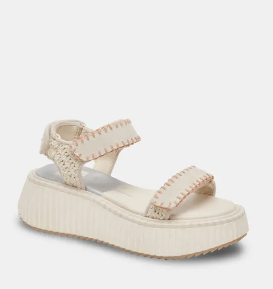 The Whipstitch Sport Sandal in Ivory