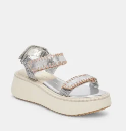 The Whipstitch Sport Sandal in Silver