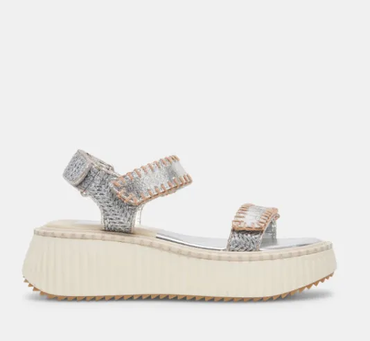 The Whipstitch Sport Sandal in Silver