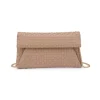 The Woven Clutch in Nude