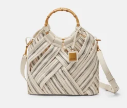 The Woven Satchel in Natural