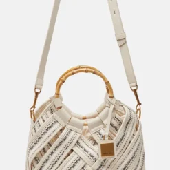 The Woven Satchel in Natural