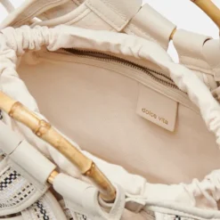 The Woven Satchel in Natural
